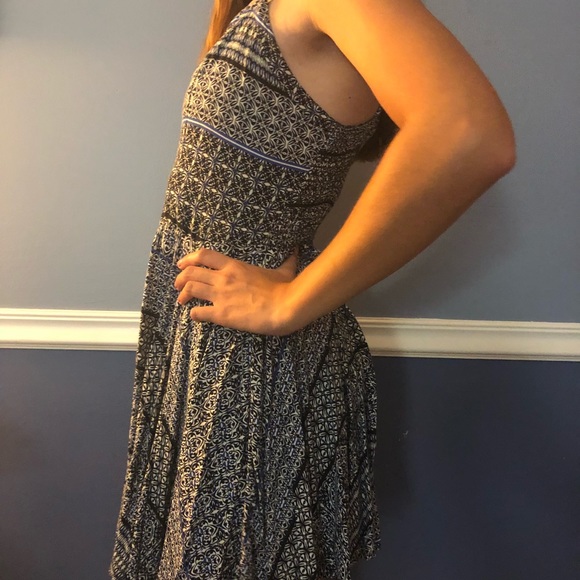 Aeropostale blue printed dress - Picture 3 of 4